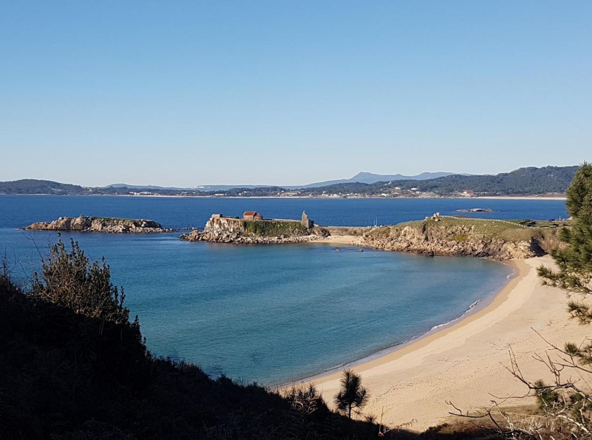 Hotel Delfin Azul Playa de la Lanzada ภายนอก รูปภาพ