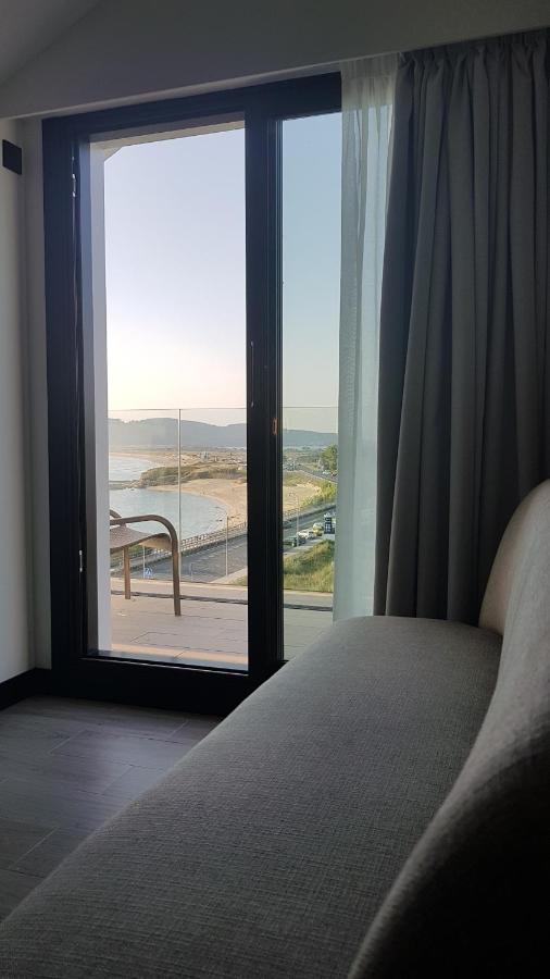 Hotel Delfin Azul Playa de la Lanzada ภายนอก รูปภาพ