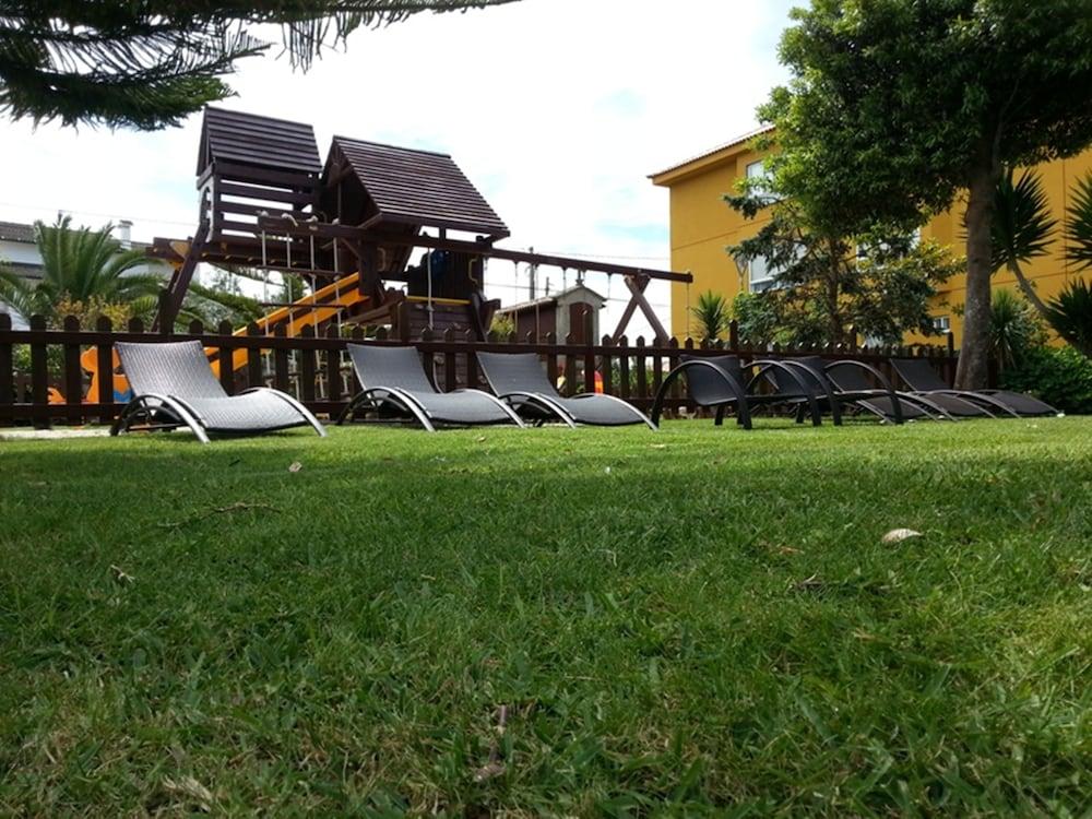 Hotel Delfin Azul Playa de la Lanzada ภายนอก รูปภาพ