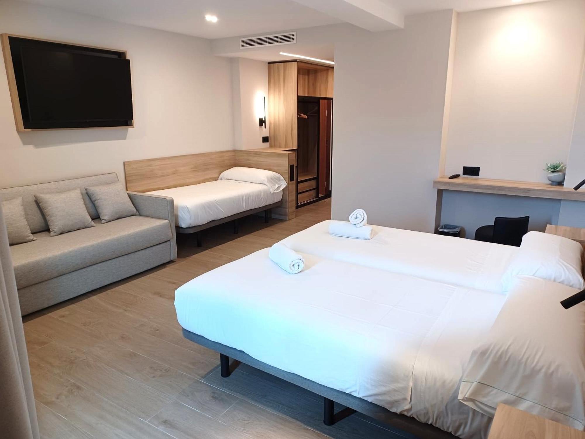 Hotel Delfin Azul Playa de la Lanzada ภายนอก รูปภาพ