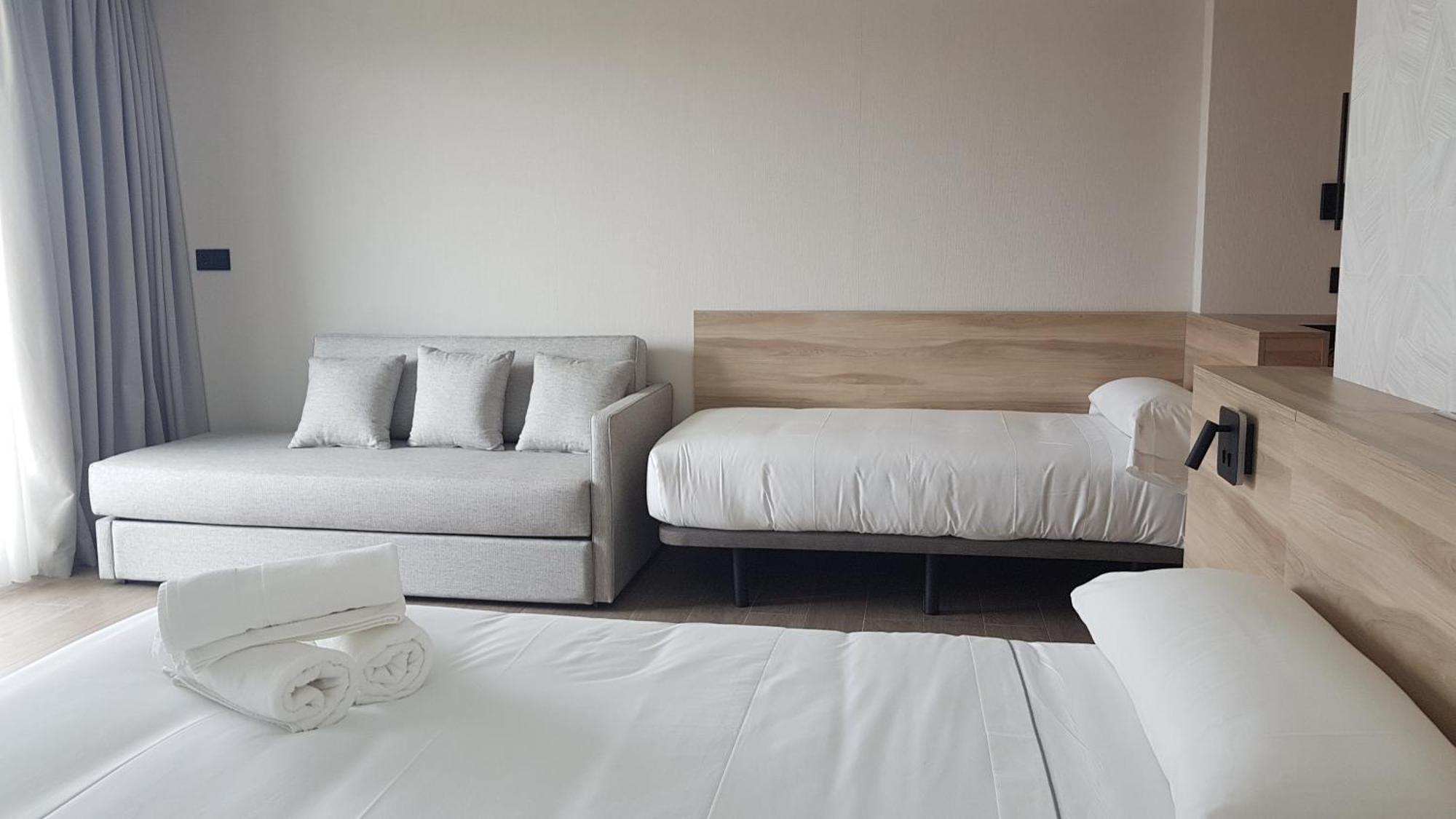Hotel Delfin Azul Playa de la Lanzada ภายนอก รูปภาพ